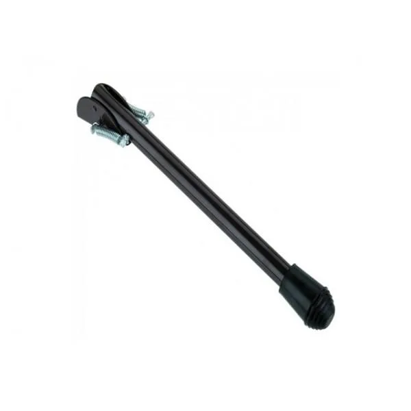 Откидной упор дверной УД ПП черный. изображение упора дверного откидного УД ПП черного цвета