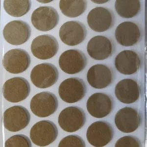 Подпятник д.20 коричневый