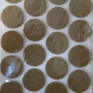 Подпятник д.28 коричневый