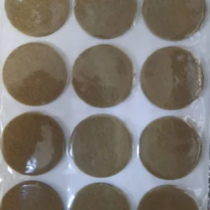 Подпятник д.35 коричневый