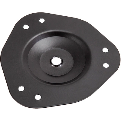 Крепление для опоры блин, вид вблизи. Крупный план крепления