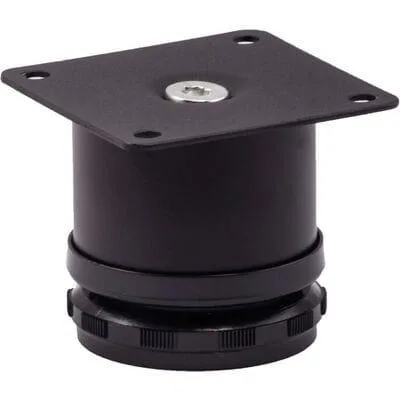 Опора мебельная LEMAX д. 50 Н-100, чёрная Опора мебельная LEMAX д. 50 Н-100, чёрная