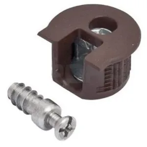 Эксцентрик быстрого монтажа коричневый