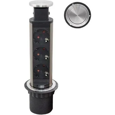 Выдвижной удлинитель VULCAN 3 розетки от AKS Выдвижной удлинитель VULCAN 3 розетки от AKS