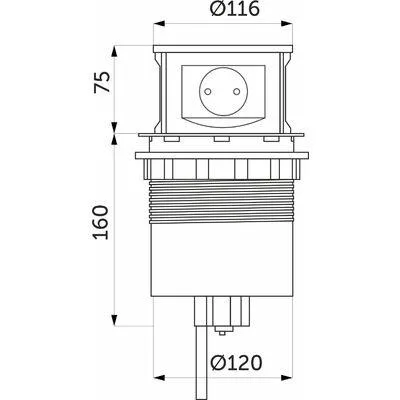 Выдвижной удлинитель TOR USB+3 розетки от AKS в Минске Выдвижной удлинитель TOR USB+3 розетки от AKS в Минске