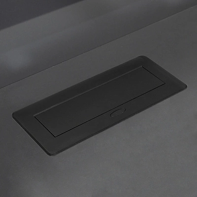 Выдвижной удлинитель NOVA 3 розетки, чёрный