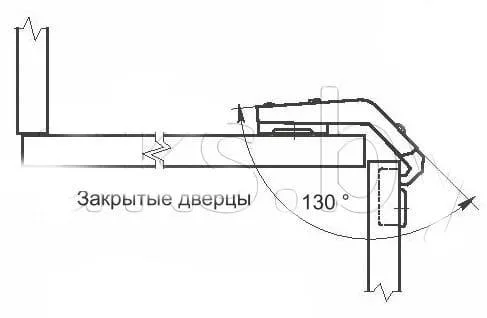 разобранная петля изображение петли в разобранном виде|