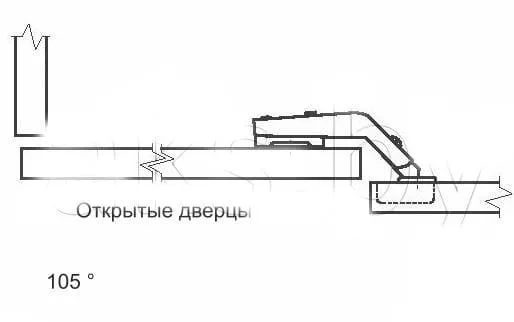 собранная петля изображение петли в собранном виде|