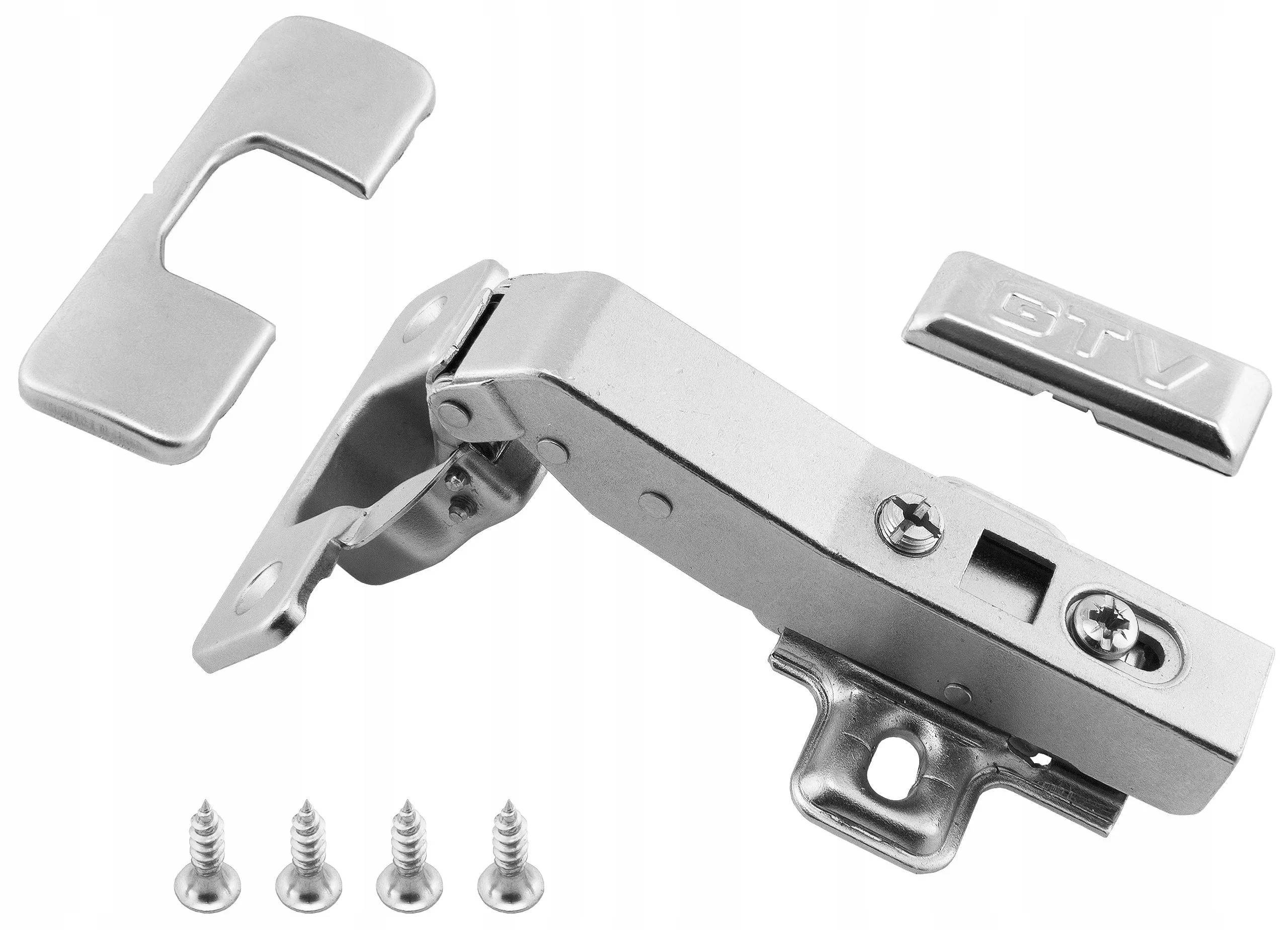 Петля угловая с доводчиком GTV +45°. Изображение угловой петли с доводчиком