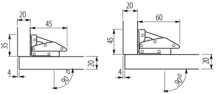 Петля поршневая большая GTV — купить в Минске