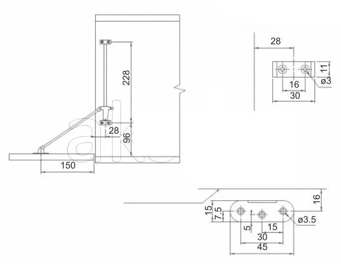 Разобранный проводник барный коричневый проводник в разобранном виде |