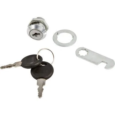 Установка замка требует подготовки отверстия изображение замка с ключом|