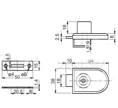 готовый к использованию замок изображение замка в собранном виде —