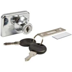 Замок 409 для двух стеклянных дверей