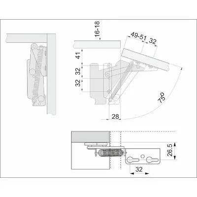 Крупный план механического подъёмника GTV ЮНИОР. Крупный план подъёмника