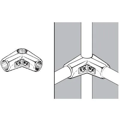 579 Соединитель трех труб д.25