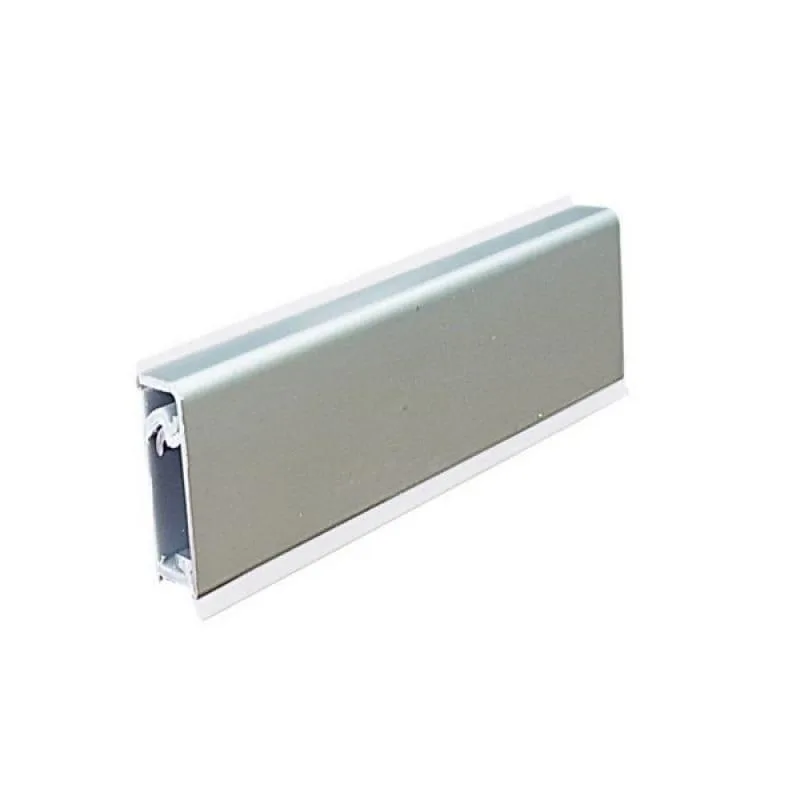 Плинтус алюминиевый КВАДРО чёрный купить в Минске Плинтус алюминиевый КВАДРО чёрный купить в Минске