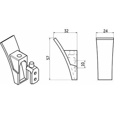 «Крючок для одежды SLASH матовый хром от LEMAX — купить в Минске и Беларуси». «Крючок для одежды SLASH матовый хром от LEMAX — купить в Минске и Беларуси».