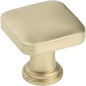 Мебельная ручка KNOPA золото брашированное