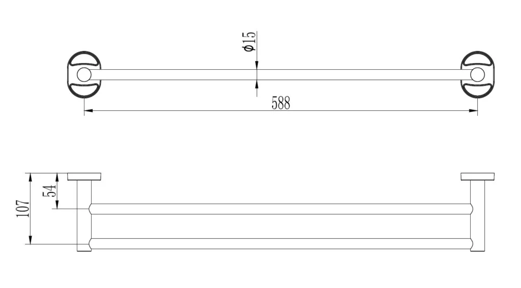 Держатель для полотенца Ledeme L1909-1