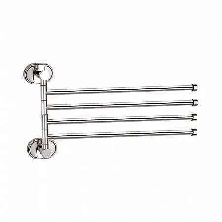 Держатель для полотенец Ledeme L1914 в ванной комнате. Изображение держателя в интерьере ванной комнаты