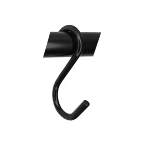 Крючок на рейлинг малый черный