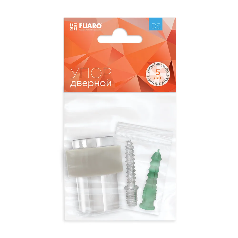 Упор дверной Fuaro напольный DS-14 CP хром