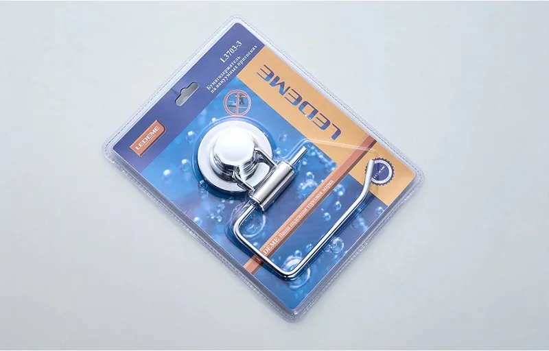 Держатель для туалетной бумаги Ledeme L3703-3 на присоске