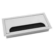 Пропуск для кабеля ORDI алюминий, 80*160 мм Пропуск для кабеля ORDI алюминий, 80*160 мм