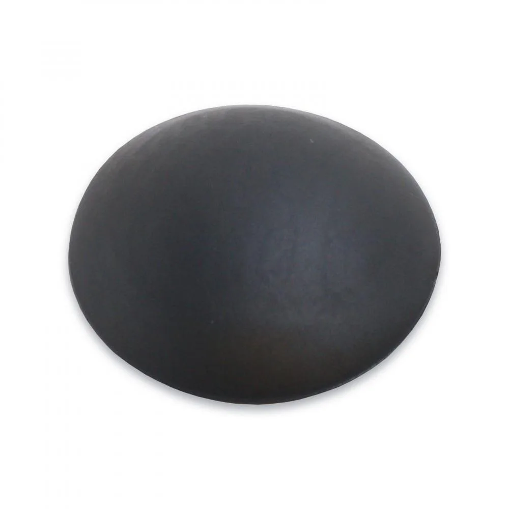 Мягкий настенный отбойник на скотче 6 см черный. Изображение мягкого настенного отбойника на скотче