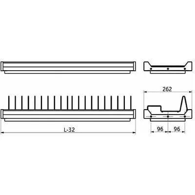 Сушка для посуды LEMAX INFINITY 900 мм Сушка для посуды LEMAX INFINITY 900 мм