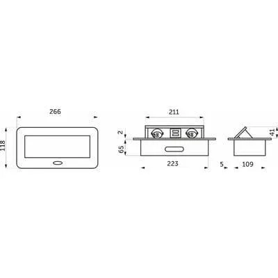 Выдвижной удлинитель в мебели Изображение выдвижного удлинителя в мебели|