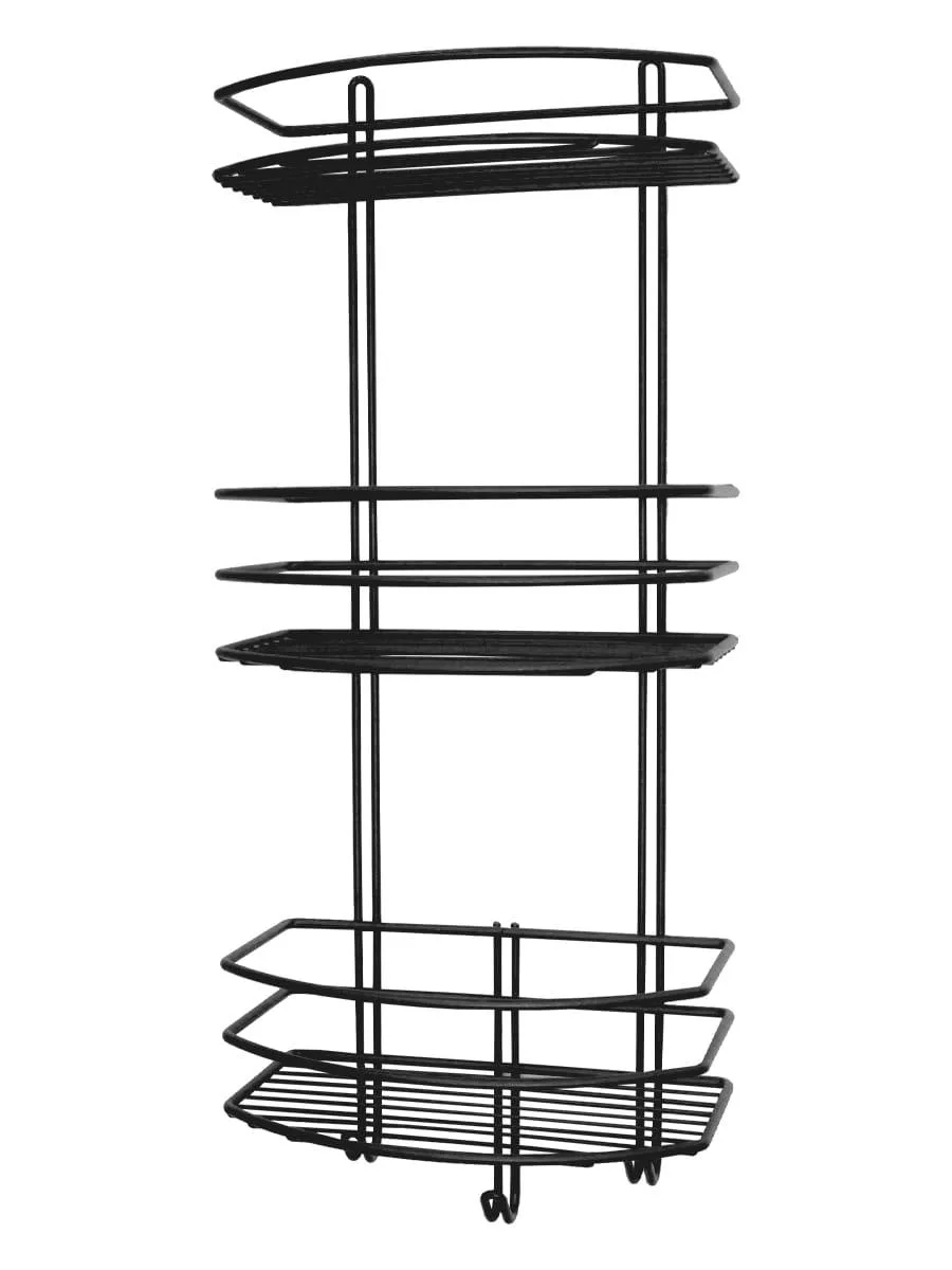 Полка для ванной 4894-3 чёрный от ООО «Базистрейд» Полка для ванной 4894-3 чёрный от ООО «Базистрейд»