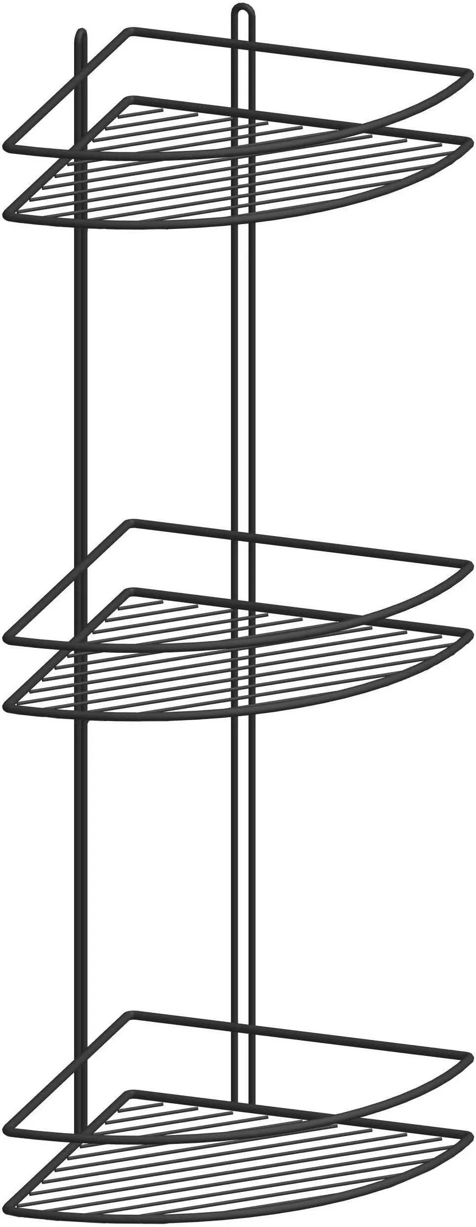 Полка для ванной 4894-3 чёрный от ООО «Базистрейд» Полка для ванной 4894-3 чёрный от ООО «Базистрейд»
