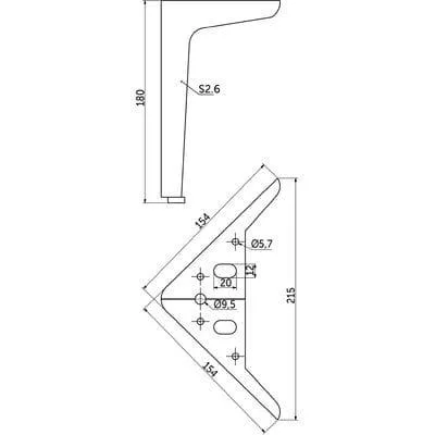 Опора Windsor на мебели изображение опоры с мебелью|