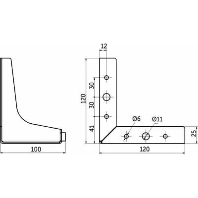 Опора MODERN белый