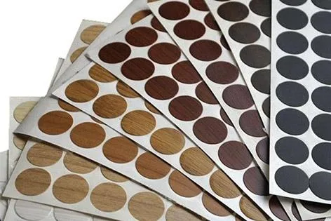 Мебельные наклейки PACIFIC, диаметр 14 мм Мебельные наклейки PACIFIC, диаметр 14 мм