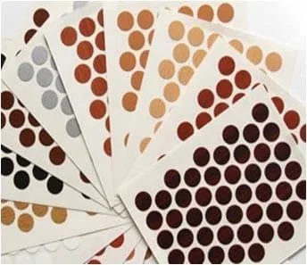 Мебельные наклейки PACIFIC, диаметр 14 мм Мебельные наклейки PACIFIC, диаметр 14 мм