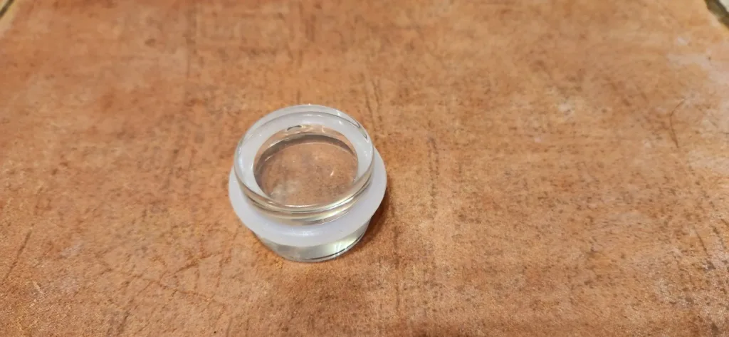 Упор дверной 3 см силиконовый самоклеящийся прозрачный