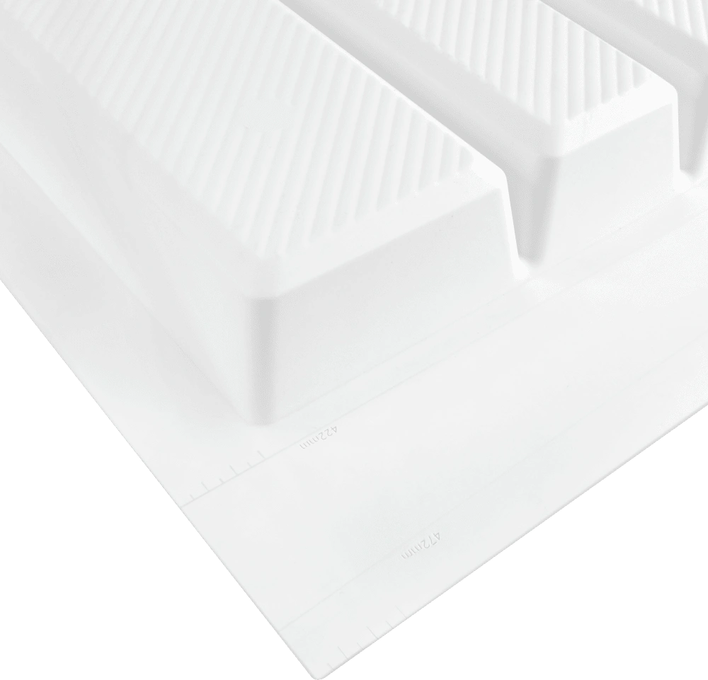 Индивидуальное деление на секции для рационального использования пространства изображение лотка с индивидуальным делением на секции|