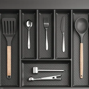 Лоток вкладыш для столовых приборов 600 REJS MAX 550*490 графит