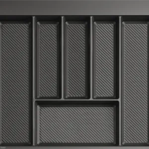 Лоток вкладыш для столовых приборов 600 REJS MAX 550*490 графит