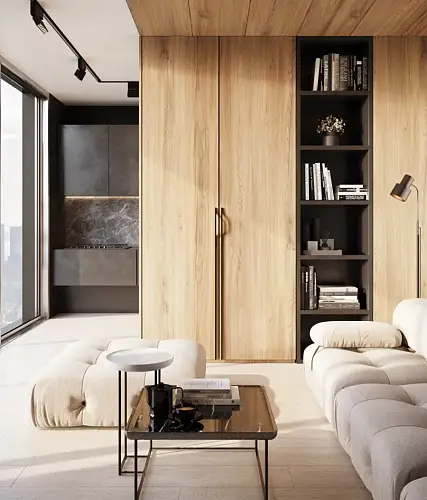 Мебельная ручка GTV GRAVELL 1200 чёрный матовый