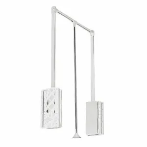 Пантограф масляный GTV 60/83 в модуль 645-910 мм (белый)