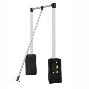 Пантограф масляный GTV 83/115 в модуль 875-1200 мм (хром/черный)