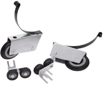 Детали раздвижной системы СЕНАТОР для шкафов-купе. Крупный план раздвижной системы