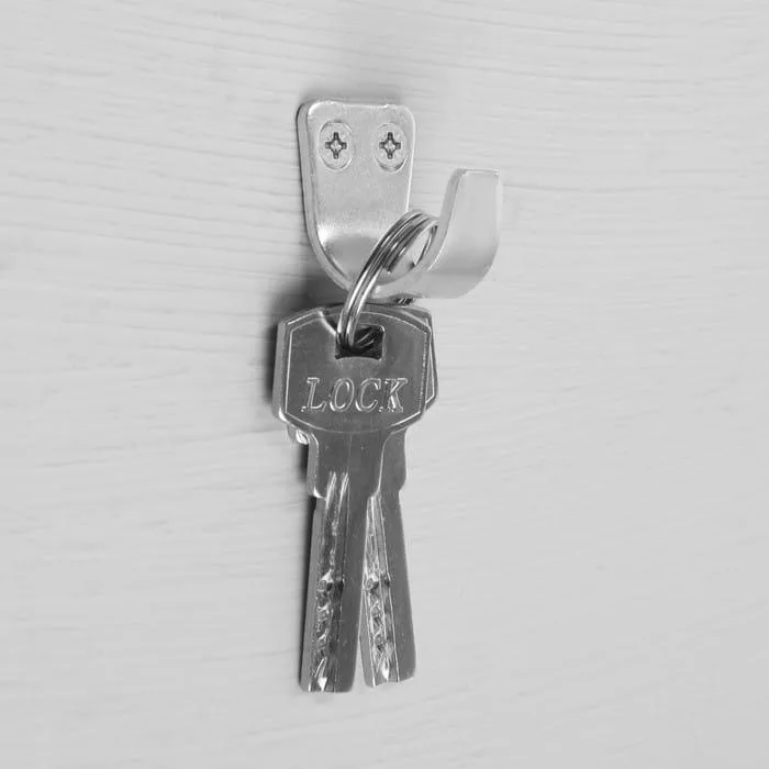 Общий вид крючка для одежды №1 цинк общее изображение крючка|