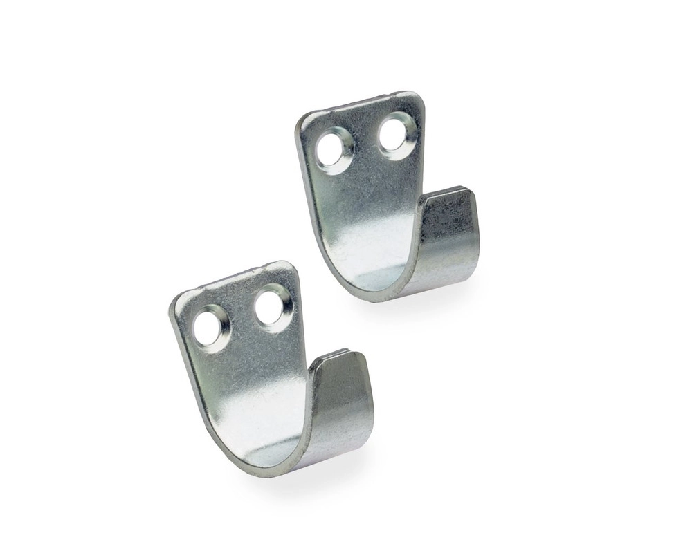 Крючок для одежды №1 цинк в другом ракурсе изображение другого ракурса крючка|