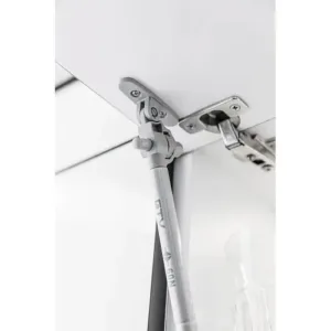 Газовый лифт мебельный GTV с доводчиком и регулировкой серый (120H)