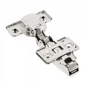 Петля GTV SILENTO PRO с доводчиком накладная c эксцентриковой регулировкой без еврошурупа с 3D регулировкой CLIPON